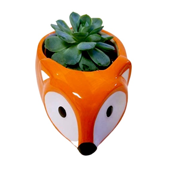 FOX ANIMAL PLANTER NWT - Picture 3 of 8